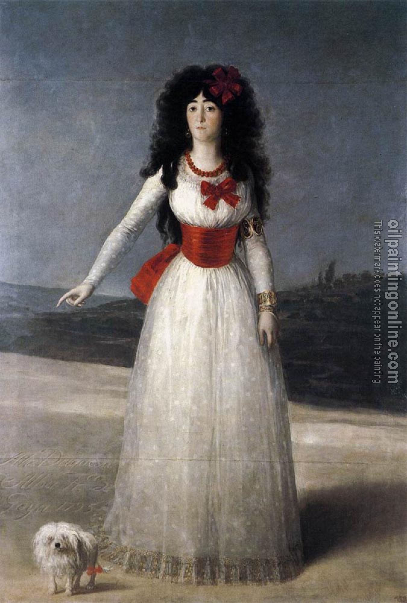 Goya, Francisco de - The Duchess of Alba